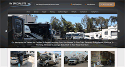 Desktop Screenshot of myrvspecialists.com